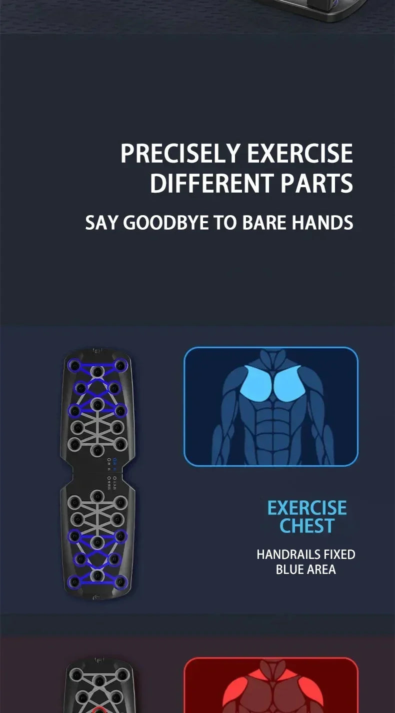 TABLA DE FONDOS PLEGABLE PRO – ENTRENAMIENTO DE FUERZA DE ÉLITE