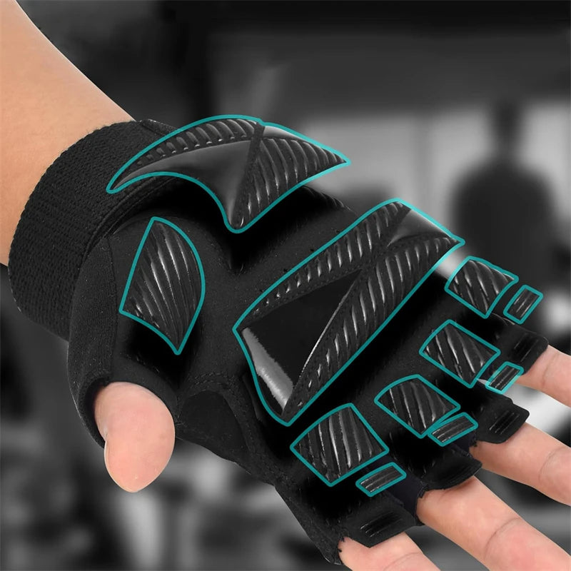 GUANTES DE GIMNASIO  – PROTEGE TU MUÑECA. DOMINA LA PESA.