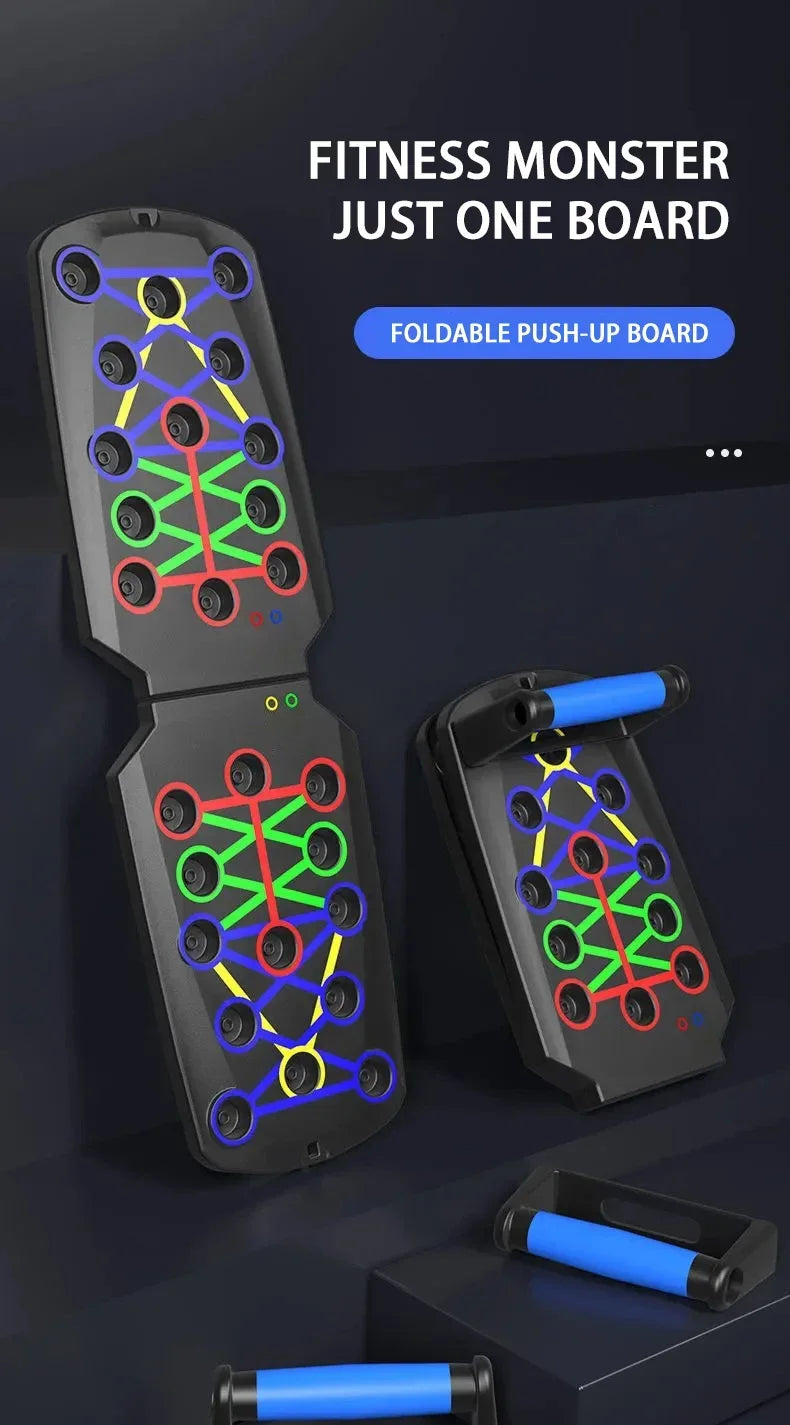 TABLA DE FONDOS PLEGABLE PRO – ENTRENAMIENTO DE FUERZA DE ÉLITE